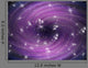 Violet Cosmic Whirl with