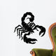 Stylised Scorpion illustration Wall Decal