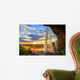 Seljalandfoss waterfall at sunset in HDR, Iceland Wall Mural