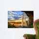 Seljalandfoss waterfall at sunset in HDR, Iceland Wall Mural