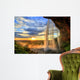 Seljalandfoss waterfall at sunset in HDR, Iceland Wall Mural