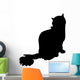 Silhouette of a Cat Wall Decal