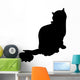 Silhouette of a Cat Wall Decal