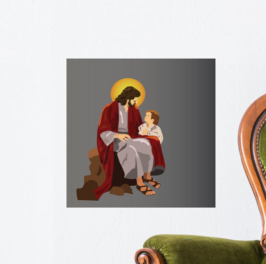 Jesus Wall Mural