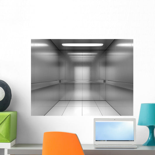 Inside of elevator Wall Mural