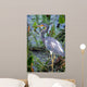 Blue Heron Wall Mural