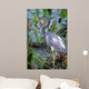 Blue Heron Wall Mural