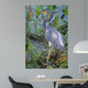 Blue Heron Wall Mural