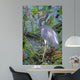 Blue Heron Wall Mural
