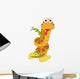 Illustration of Cute Snake Vector Wall Decal