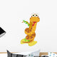 Illustration of Cute Snake Vector Wall Decal
