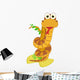 Illustration of Cute Snake Vector Wall Decal