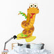 Illustration of Cute Snake Vector Wall Decal