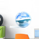 blue ocean wave Wall Decal