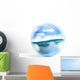 blue ocean wave Wall Decal