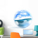blue ocean wave Wall Decal