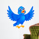 Happy Blue Bird Wall Decal