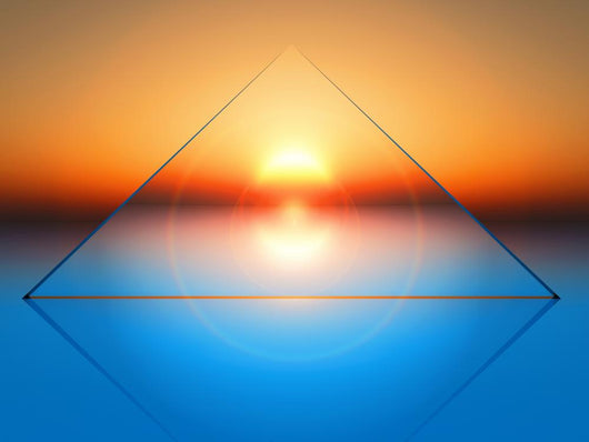 Triangular Shape Wall Mural