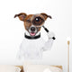 Dog with Magnifying Glass
