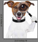 Dog with Magnifying Glass