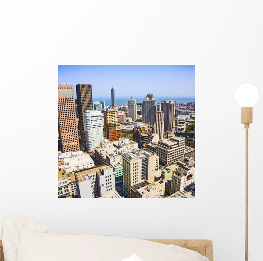 From Rooftop to City Wall Decal