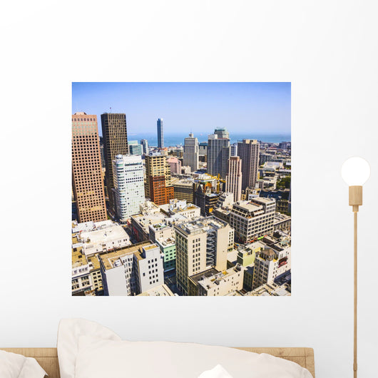 From Rooftop to City Wall Decal