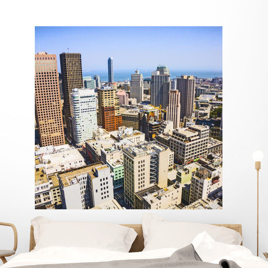 From Rooftop to City Wall Decal