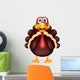 Turkey cartoon Wall Decal