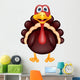 Turkey cartoon Wall Decal