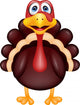 Turkey cartoon Wall Decal
