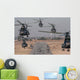 Helicopter Scramble Wall Mural