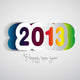 Paper Lettering 2013 Vector