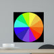 Painters Color Wheel Painted Wall Decal