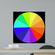 Painters Color Wheel Painted Wall Decal