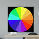 Painters Color Wheel Painted Wall Decal