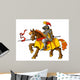 Medieval Knight Horseback Vector