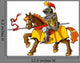 Medieval Knight Horseback Vector
