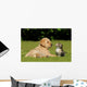 Young animals Wall Mural