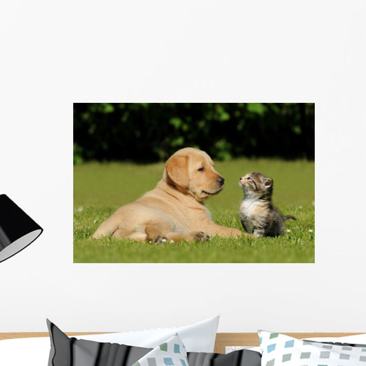 Young animals Wall Mural