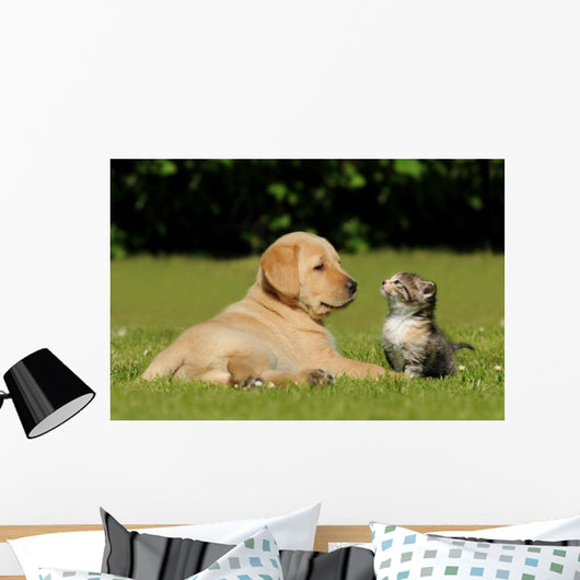 Young animals Wall Mural