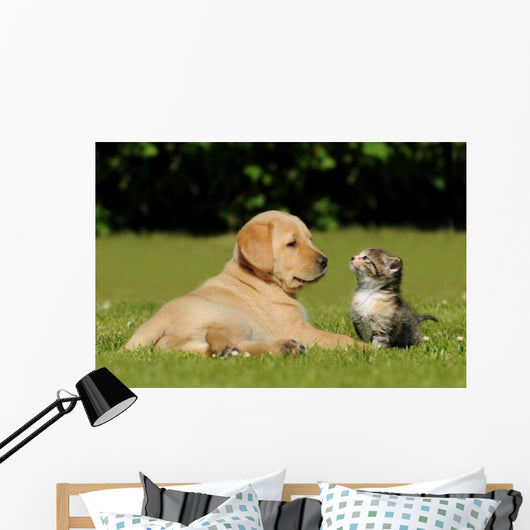 Young animals Wall Mural
