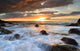 beach sunset Wall Mural