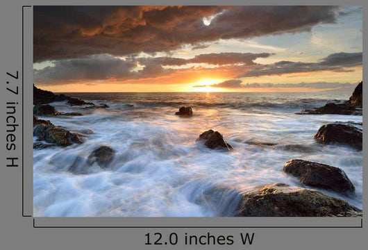 beach sunset Wall Mural