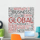 global Wall Decal