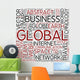 global Wall Decal
