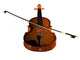 Violin Wall Decal