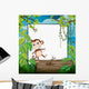Monkey and White Board Wall Mural