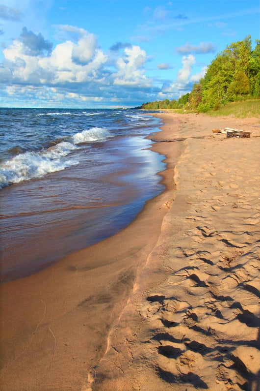 Michigan Lake Superior Beach
