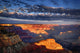 Horizontal Grand Canyon Sunrise Wall Mural
