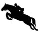 Jumping Horse Silhouette Wall Decal